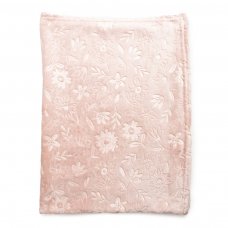 FBP300-BP-DP: Dusty Pink Flowers Embossed Wrap (Bulk Pack)